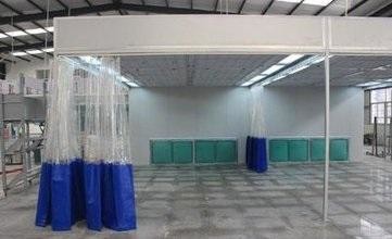 Advanced Spray Prep Stations Paint Prep Booth 6900 × 3900 × 2700 Mm For Vehicle Paint Preparation