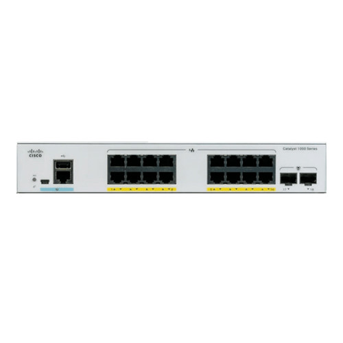 Cisco C1000-16T-E-2G-L Gigabit Ethernet enterprise-class Layer 2 switches 16 port Gigabit uplink interface 2 SFPs
