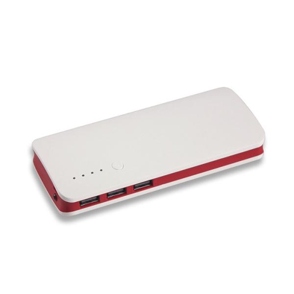 Three Usb Ports Plastic Power Bank 13000 Milliampere Convenient Carry