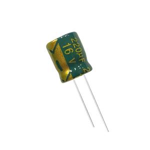 China 220uf E-7343 16v High Frequency Low Resistance Electrolytic Capacitor 6x7MM Electronic Components Accessories Integrated Circuit on sale