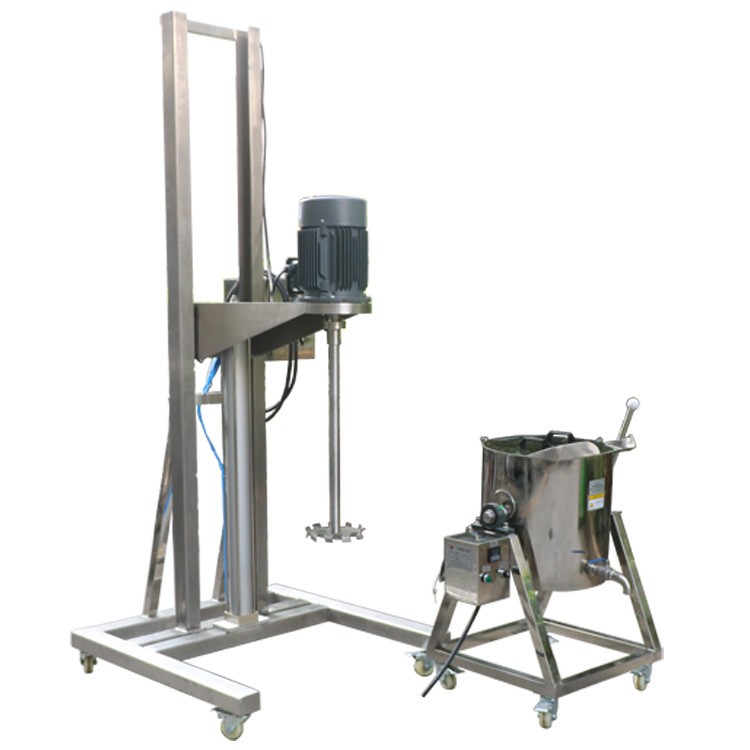 China Lipstick Pneumatically Dispersing Machine Lifting And Adjusting Speed Disperser Machine wholesale