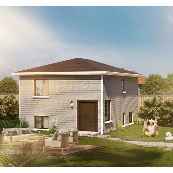 Prefab Luxury House Kits: High-End Villa Houses With Light Gauge Steel Modular Home