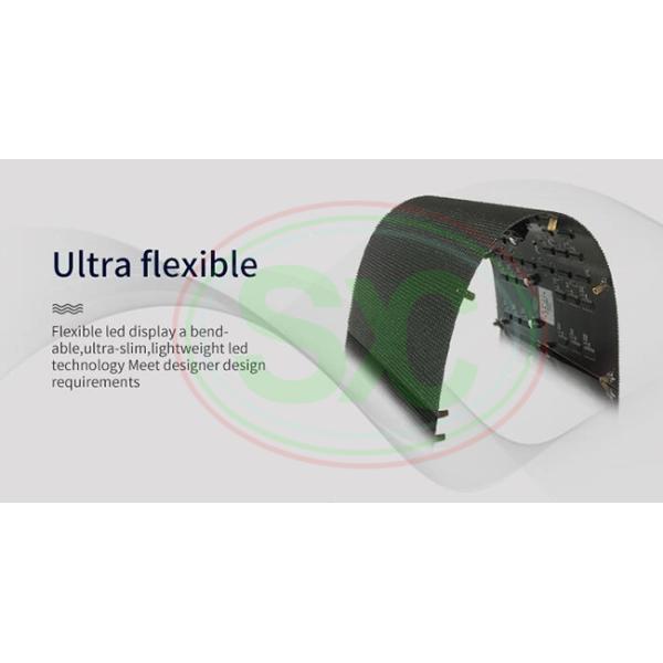 Curved Soft Led Video Wall P3.91 Led Media Facade Sphere Display 100000 Hours Life Span