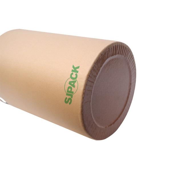 PUR Adhesive Fiber Drums With Easy-Peel Lining | Multi-Size, Recyclable & UN-Certified