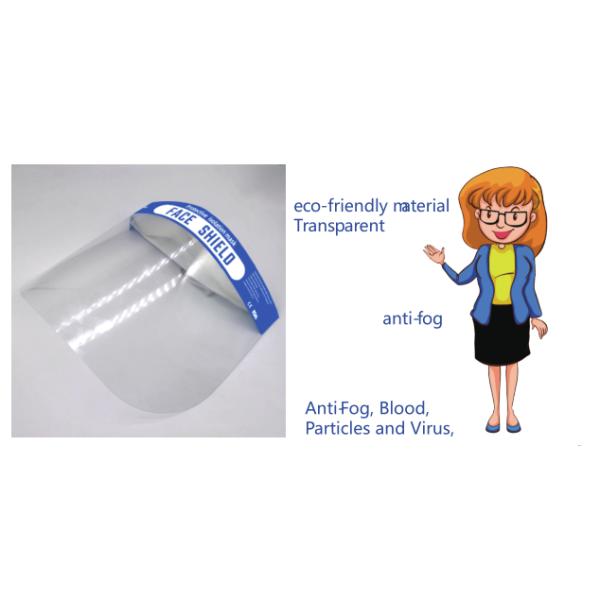 Reusable Protective Face Shield Hat Clear Visor Safety Helmet With Soft Sponge