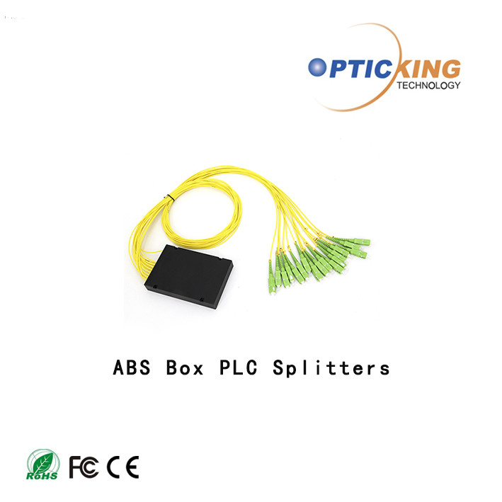 China Low Insertion Loss OPTICKING ABS PLC Splitter 1x64 1x32 wholesale