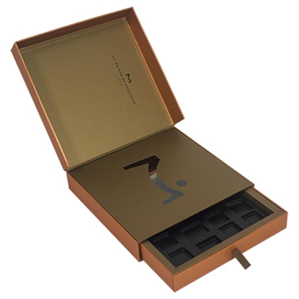 Two Peice Food Gift Box Packaging C1S Art Paper For Chocolate Biscuit