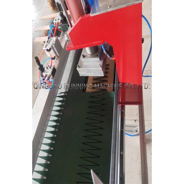 Pneumatic PVC PU Conveyor Belt Punching Machine 1600mm Width
