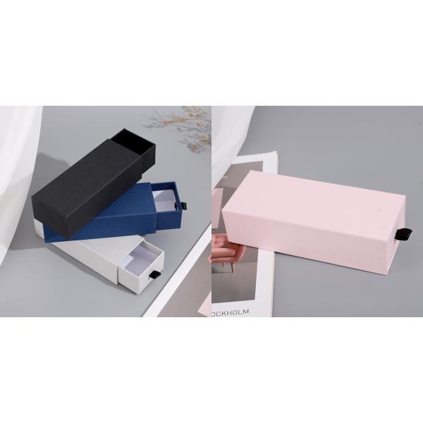 Luxury Drawer Gift Paper Cardboard Custom Logo Printed Cosmetic Packaging Box