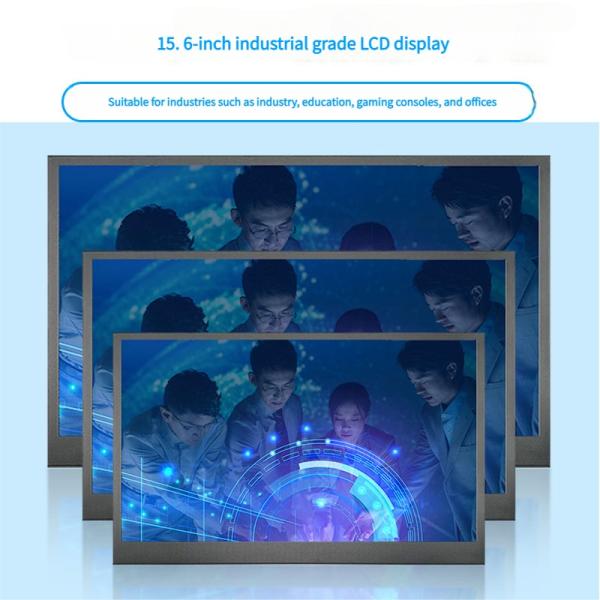 15.6-inch HDMI LCD Portable Monitor HD Resolution 1920*1080 dots for Industrial Control Security Surveillance