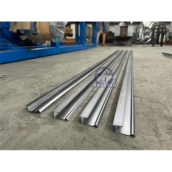 J channel bracket roll forming machine for building in Kazakstan Raw material:Galvanized steel Export port:Tianjin port