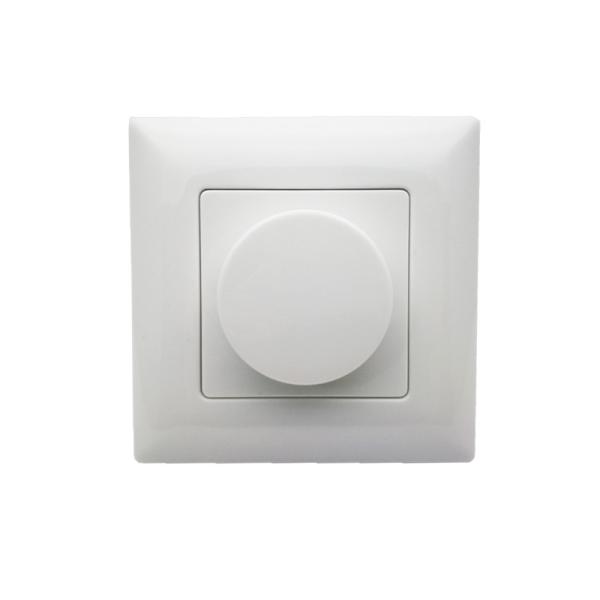 Led Dimmer Switch Rotary Knob AC 100-240V 1A Output Wall Mount Triac dimmer