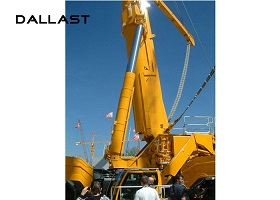 Hydraulic RAM Flanged For Crane Piston Double Acting Hydraulic Cylinder