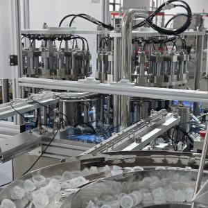 China Low Noise And Smooth Mechanical Double Folding Cover Assembly Machine For Plastic IV Infusion Bags And Bottles With High Capacity Servo Motor wholesale