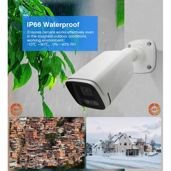 4CH outdoor Face Detection H.265 4K 8MP Wired POE IP Network Security cctv camera surveillance systems