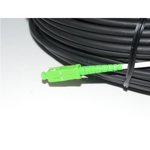 Fiber Optic Cable Round FTTH Drop Cable SC/APC Pigtail Simplex And Duplex