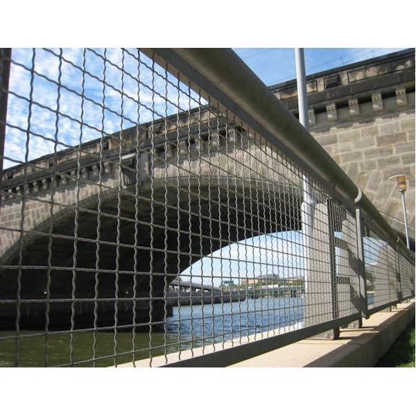 304 Stainless Steel Mesh Sheets Acid Resistant 0.5mm 4.8mm Crimp Wire Mesh