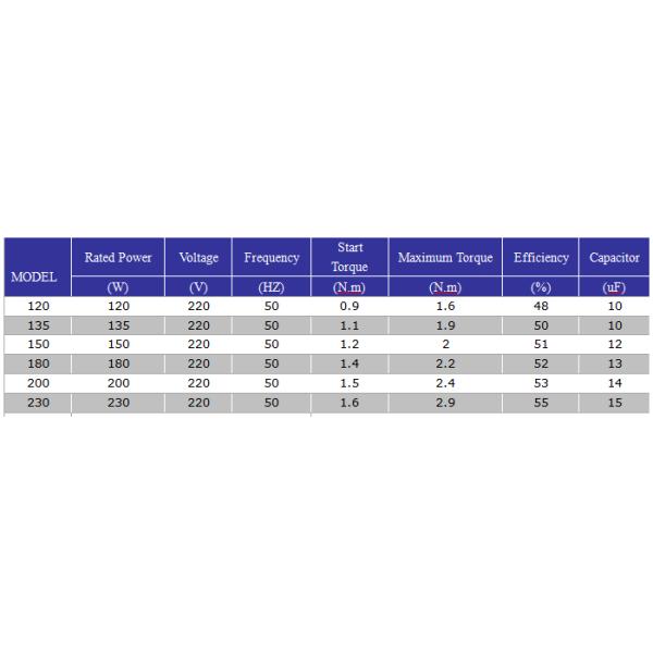 AC Motor Automatic Washing Machine Motor for Home HK-018Q