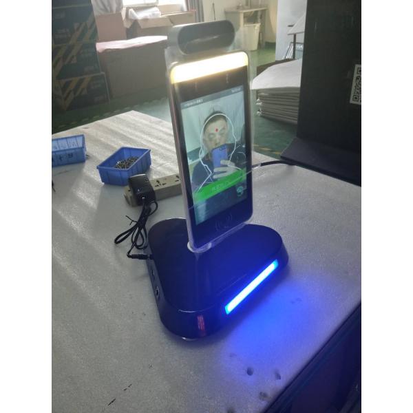 IP65 AI face recognition camera German temperature sensor door lock access control terminal system with RFID card reader