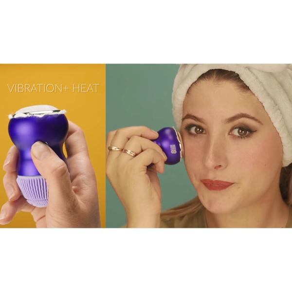 Rechargeable Anti - Aging Facial Cleansing Device / Handheld Facial Cleansing