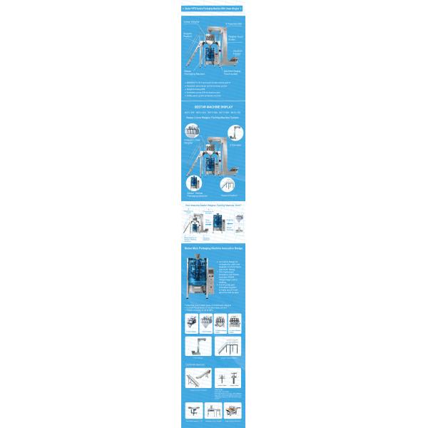 2020 New design whole bean coffee packaging machine PE roll film