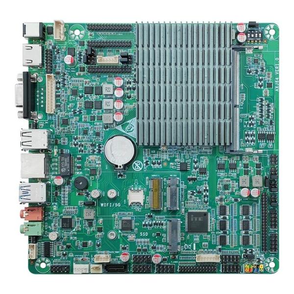 MINI ITX AIO Industrial Embedded Motherboard For Automation AX641 V1.2