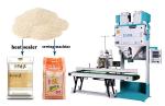 Automatic Weight Rice Packing Machine 0.5MPa 1.1KW