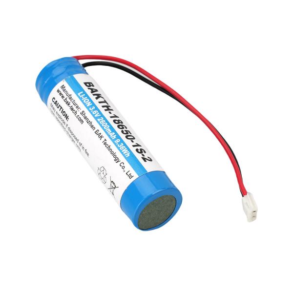 3.6V 18650 2600mah Battery Pack For Industrial And Commercial Lighting Solutions