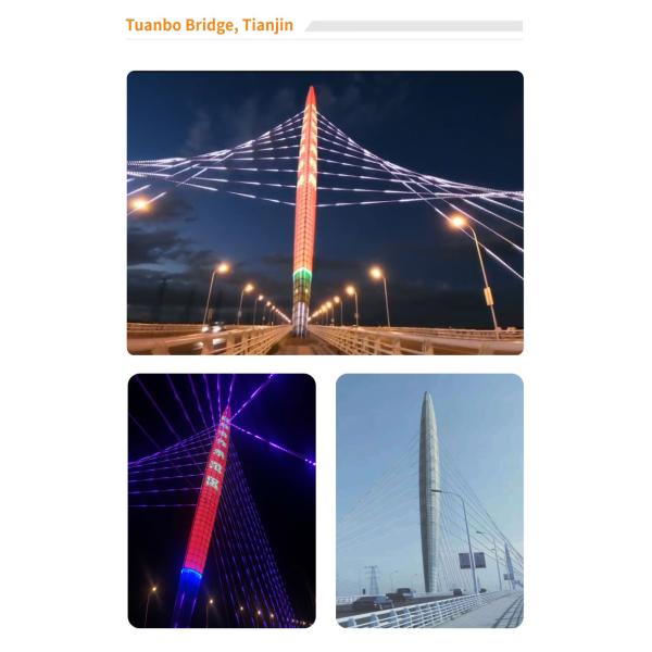 IP67 LED Pixel Screen 20mm Pixel Pitch for Large Area Media Facade Lighting