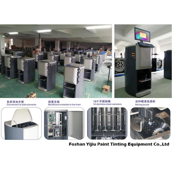 Architectural Coatings Auto Paint Colorant Dispenser Machine With Piston Pump