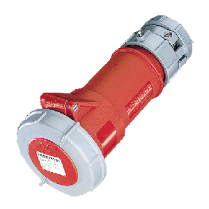 16A / 32A / 63A / 125A PA66 red / blue Circular Connector Cable Assembly With Olflex Classic 110h Wiring Harness