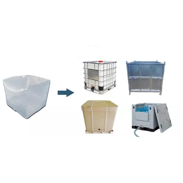 1000L Steel IBC Tank PE Film Liner Bag For Cooking Oil And Wine Transport