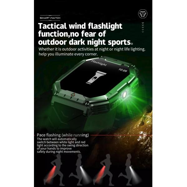 Customizable UI Square Shape Smart Watch Liquid Silicone Strap Sports Smart Watch