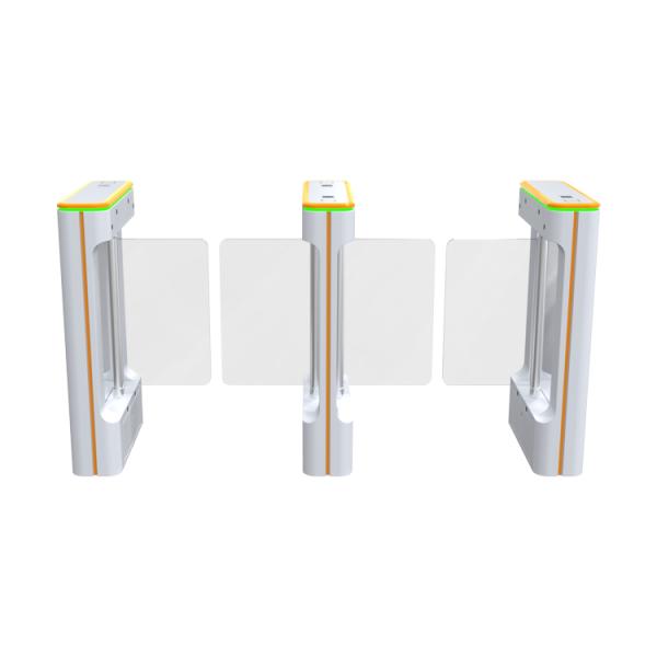 Space Saving Swing Gate Turnstile With Visible Direction Sign High Cost Performance Ideal For Factory Staff Access Control