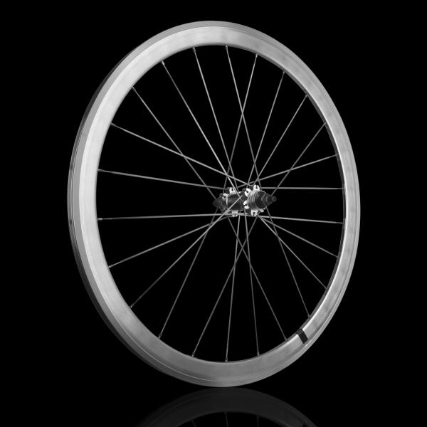 Road Bicycles Professional Custom Vintage Silver Fixed Gear Racing Wheel Set 700c Vintage Road Dead Fly