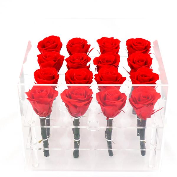 Red Real Forever Rose , Real Flowers That Last Forever For Wedding Decoration