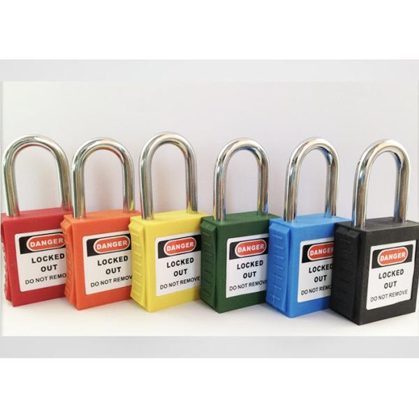 38mm Steel Shackle ABS lock body OEM Safety Lockout Padlocks