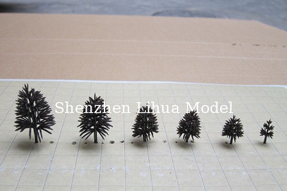 tree arms-model material,architectual model materials,fake trees,plastic tree truck
