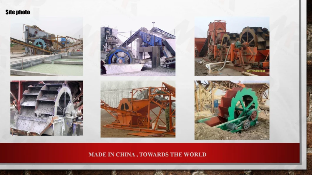New Design Manganese Wheel Sand Washing Machine XSD2610 , Iron Ore Screening Equipment