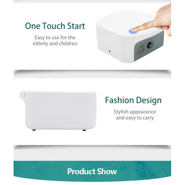 CE Portable Asthma Breathing Machine Asthma Medicine 65dB 730g