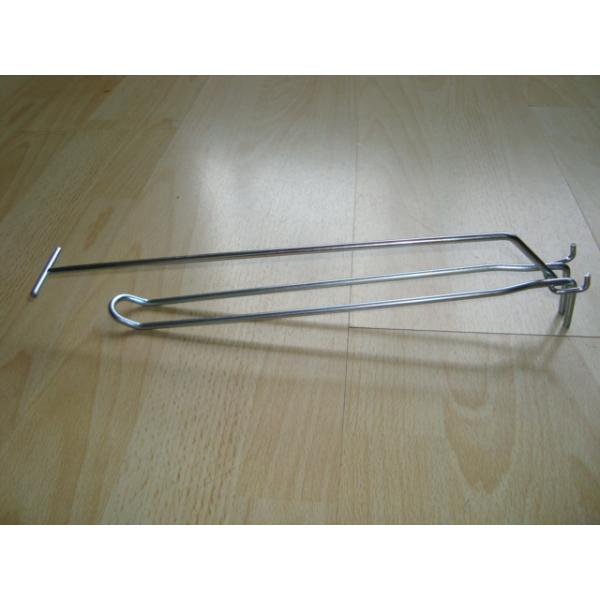 3 Sides Pegboard Display Stand / Triangle Metal Peg Wall Display Rack