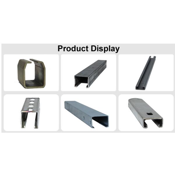 Hot Rolled Forming Galvanised Steel C Channel With Thick Protective Coating