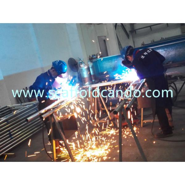 1219*1700mm galvanized scaffolding frame system main type frame door frame Ladder frame H frame walk through frame
