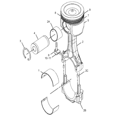 C-12 C12 C13 3196 Engine Piston Ring Set 238-2704 216-8570 197-9341 2382704 2168570 1979341