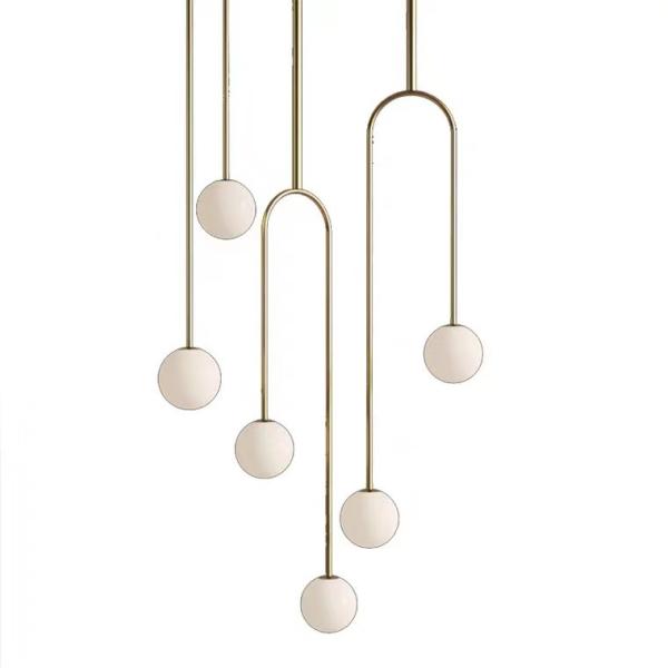 Home Lighting Indoor E27 Classic Glass Bubble Ball Led Ceiling Pendant Lamp