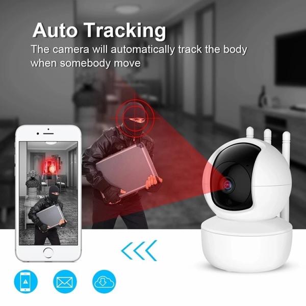 Two Way Audio Baby Monitor IP 2.4G Mini Cctv Wifi Camera H.264/MJPEG