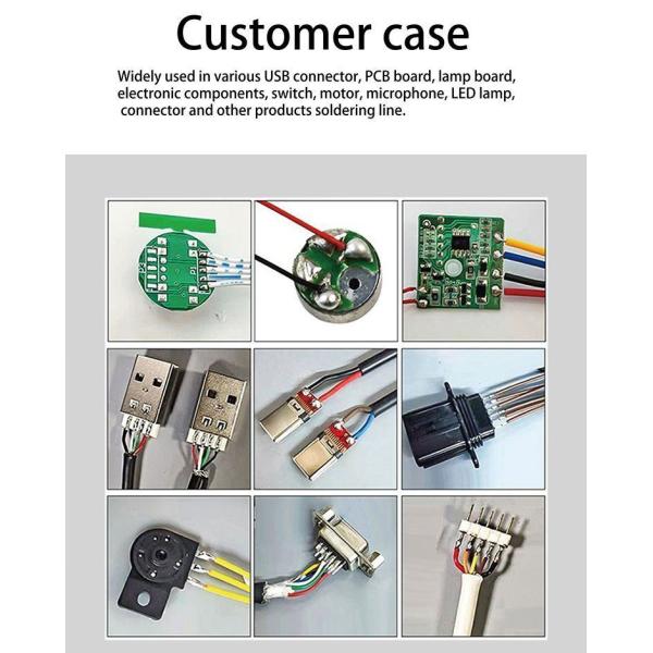 Factory Direct Sales Semi-Automatic Soldering Robot, PCB Desktop Soldering Machine