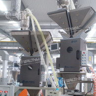 Low Feeding Error Gravimetric Batch Blender 0.4kw Gravimetric Dosing System