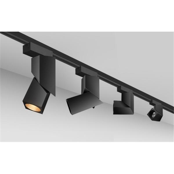 2 Phase Cob Led Track Light , Adjustable Angle Led Track Spotlights