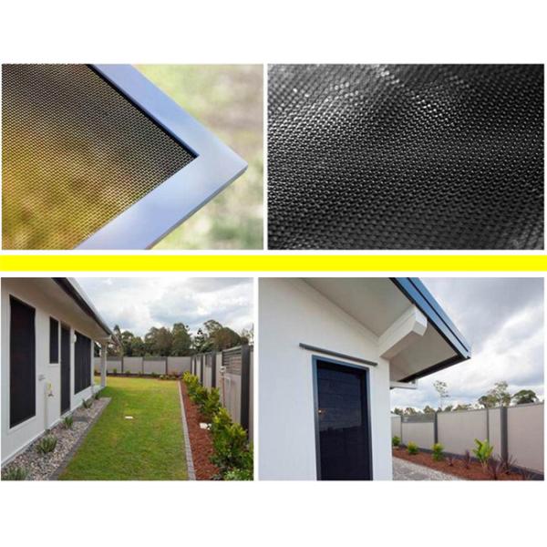 Blue Color 2.5mm Aperture Security Square Woven Wire Mesh for Multi Purpose